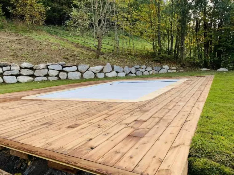 Paysagiste pour aménagement terrasse pour piscine extérieure à Scionzier, Scionzier, Garden Art