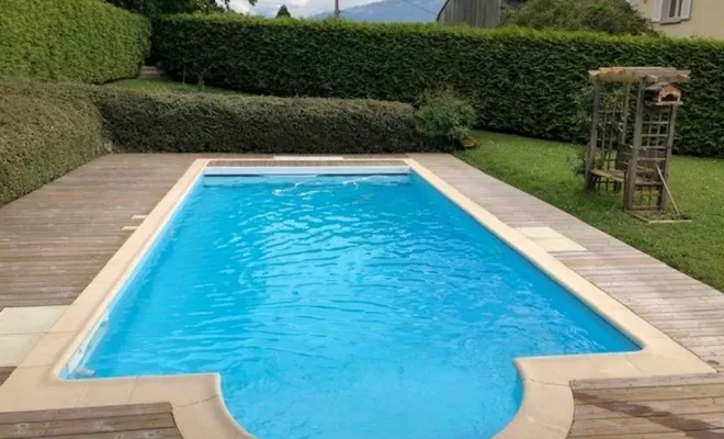 Paysagiste pour l'installation d'une piscine à coque et l'aménagement extérieur à Scionzier, Scionzier, Garden Art
