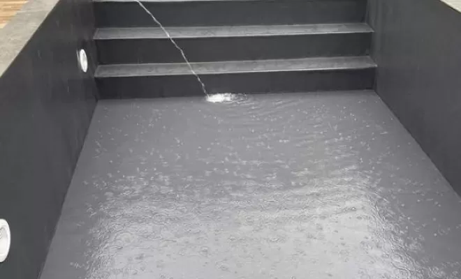 Pose de revêtement en PVC armé pour piscine à Scionzier, Scionzier, Garden Art
